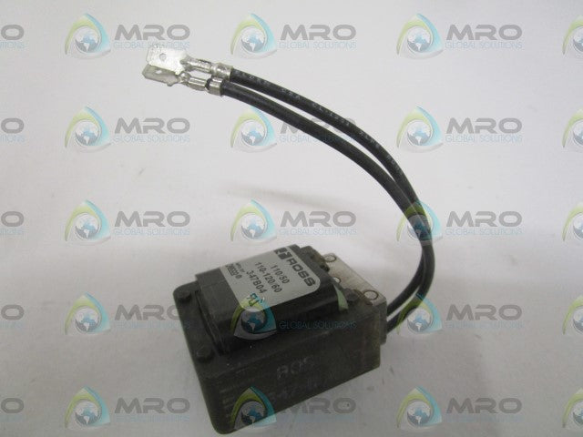 ROSS 347B04 SOLENOID COIL 110/50 110-120/60 *NEW NO BOX *