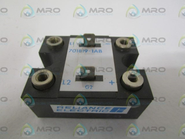 RELIANCE ELECTRIC 701819-1AB POWER CUBE RECTIFIER *USED*