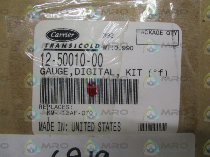 CARRIER 12-50010-00 DIGITAL GAUGE KIT  NSMP