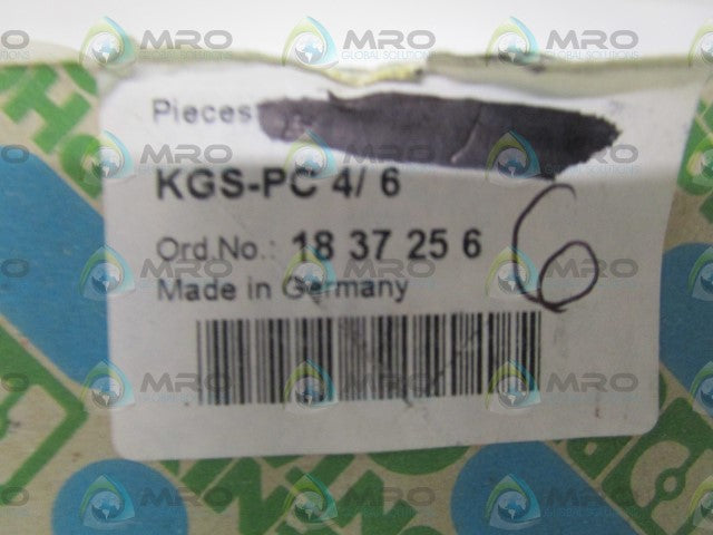LOT OF 6 PHOENIX CONTACT KGS-PC 4/6 CABLE HOUSING *NEW IN BOX*