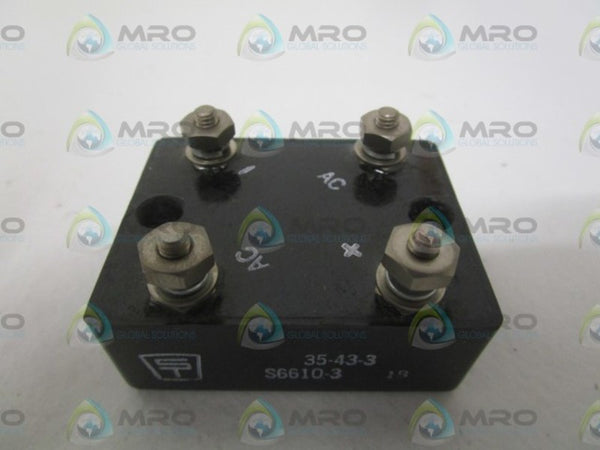 35-43-3 RECITIFIER S6610-3  NSNP