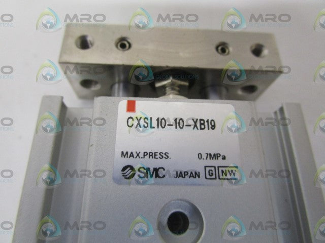 SMC CXSL10-10-XB19 CYLINDER GUIDE *NEW IN BOX*