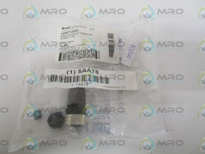 DANIEL WOODHEAD 8A4000-31 1200710035 CONNECTOR * NEW IN FACTORY BAG *