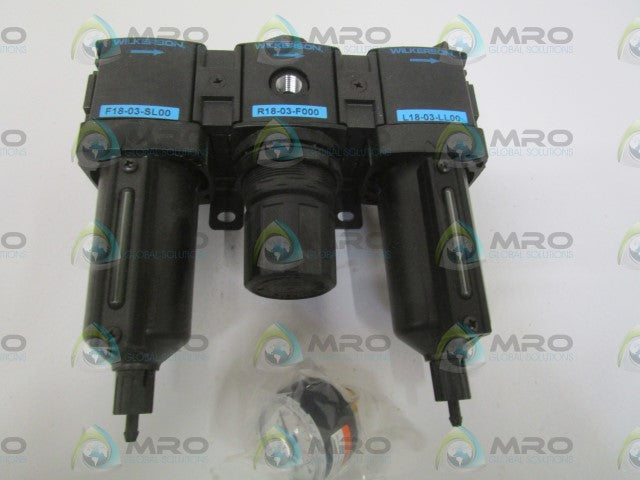 WILKERSON C18-03-FLG0 FILTER/REGULATOR/LUBRICATOR *NEW IN BOX*