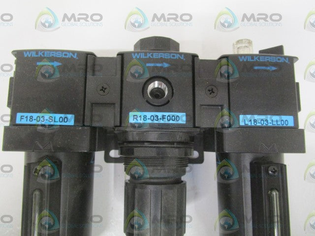 WILKERSON C18-03-FLG0 FILTER/REGULATOR/LUBRICATOR *NEW IN BOX*