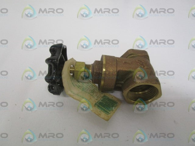 HAMMOND 637 GATE VALVE 1" *NEW NO BOX*