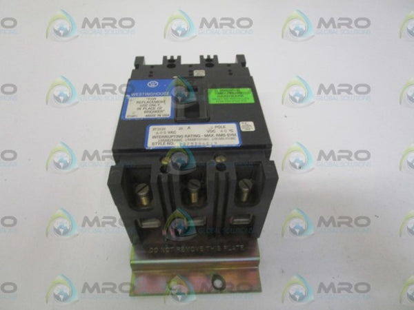 WESTINGHOUSE 1375D86C19 CIRCUIT BREAKER  NSNP