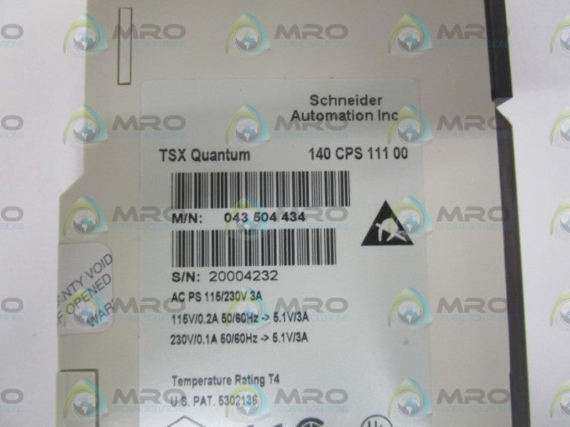 SCHNEIDER ELECTRIC 140CPS11100 NSNP