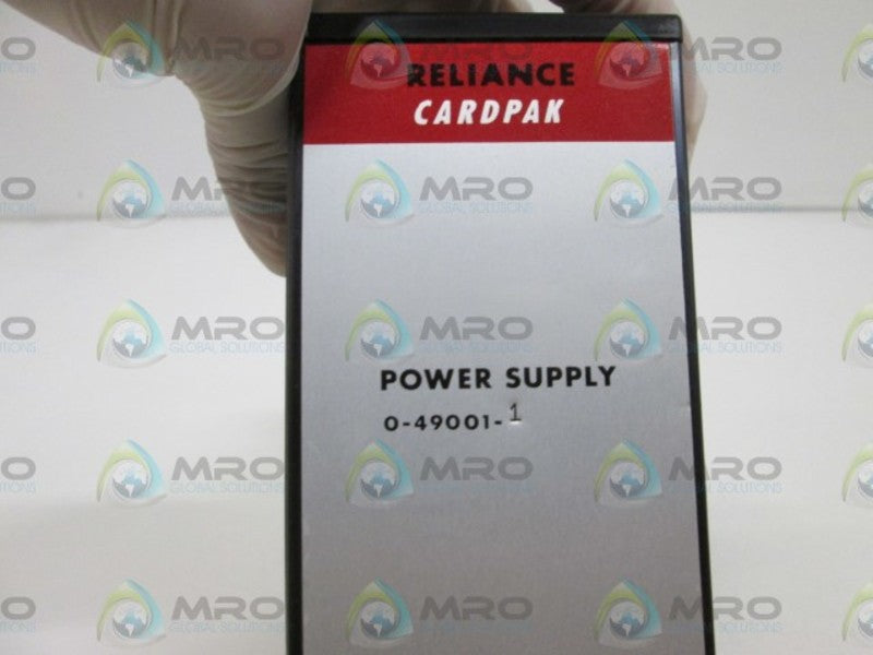RELIANCE ELECTRIC POWER SUPPLY MODULE 0-49001-1  UNMP