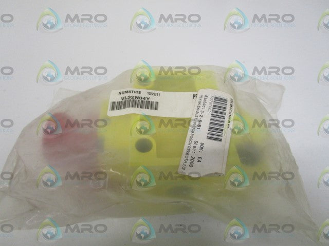 NUMATICS VL32N04Y LOCK OUT VALVE *NEW IN FACTORY BAG*