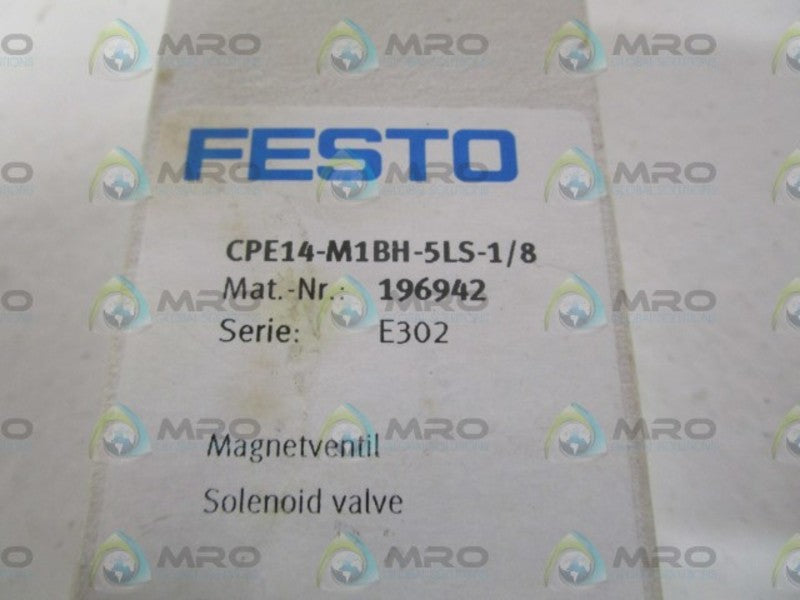FESTO CPE14-M1BH-5LS-1/8 NSMP