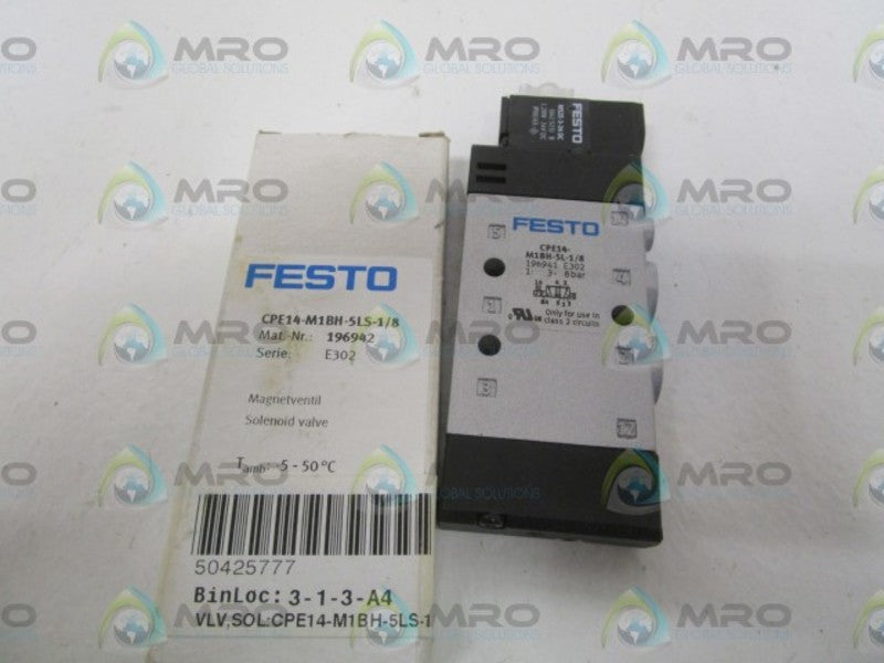 FESTO CPE14-M1BH-5LS-1/8 NSMP