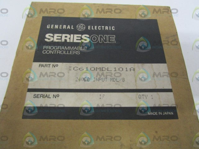 GE FANUC SERIES ONE IC610MDL101A INPUT MODULE *NEW IN BOX*