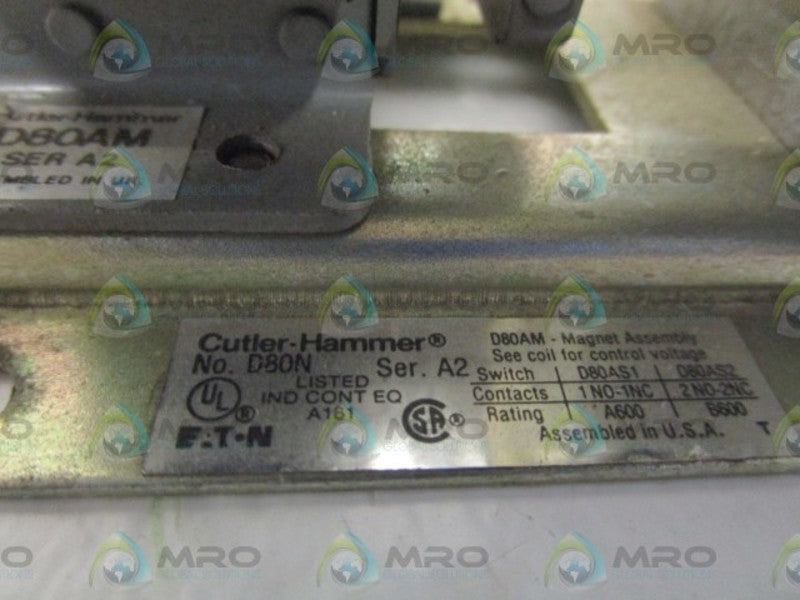 CUTLER-HAMMER D80N SER. A2 TIMER PNEUMATIC  UNMP
