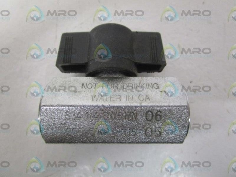 S34 1/4 CW617N 06 FLOW VALVE *NEW NO BOX*