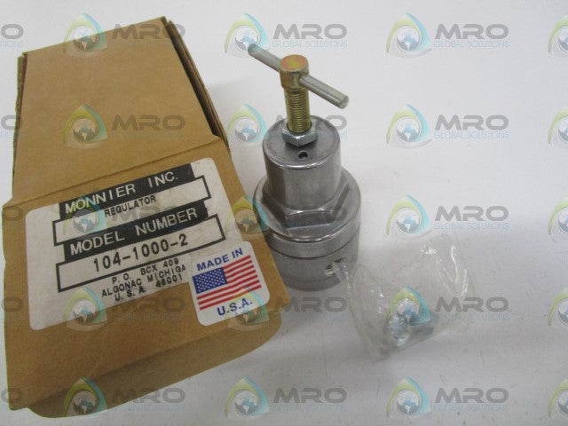 MONNIER INC. 104-1000-2 REGULATOR *NEW IN BOX*