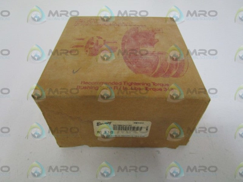 BROWNING R1 3-1/2 SPLIT TAPER BUSHING * FACTORY SEALED *