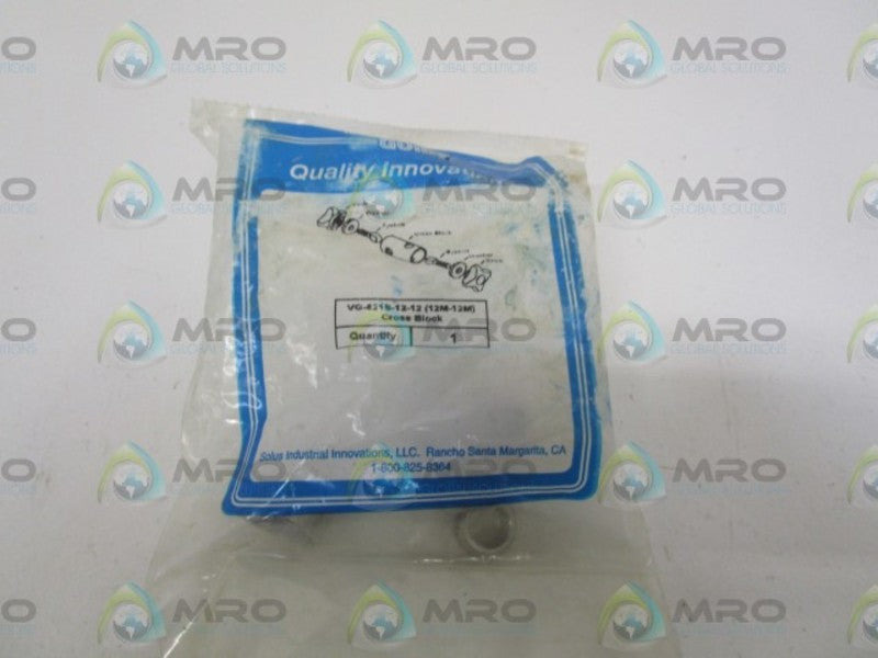 VALU GUIDE VG-621S-12-12 CROSS BLOCK *NEW IN FACTORY BAG*