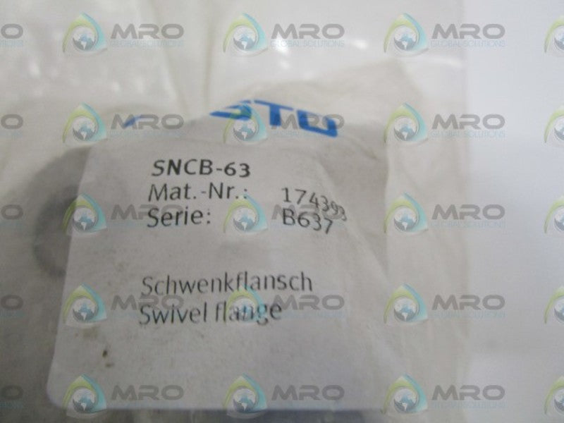 FESTO SNCB-63 SWIVEL FLANGE * NEW IN FACTORY BAG *