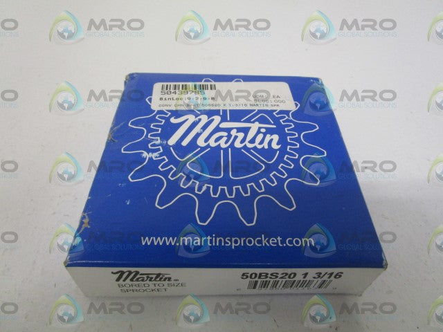 MARTIN 50BS20 SPROCKET 1-3/16" *FACTORY SEALED*