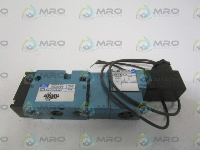 MAC 811C-PM-611JA-152 SOLENOID VALVE *USED*