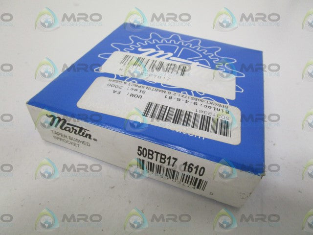 MARTIN 50BTB17 1610 SPROCKET * FACTORY SEALED *
