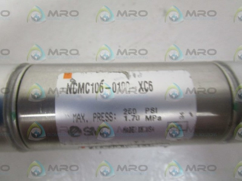 SMC NCMC106-0100-XC6 AIR CYLINDER *NEW NO BOX*
