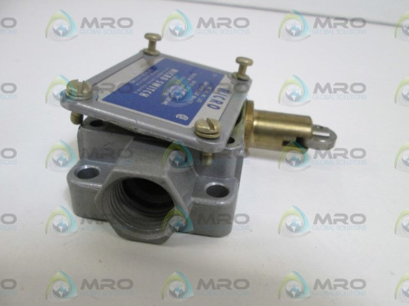 MICROSWITCH BAF1-2RQN8-LH LIMIT SWITCH (GREY) *NEW IN BOX*