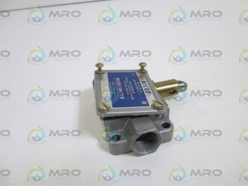 MICROSWITCH BAF1-2RQN8-LH LIMIT SWITCH (GREY) *NEW IN BOX*