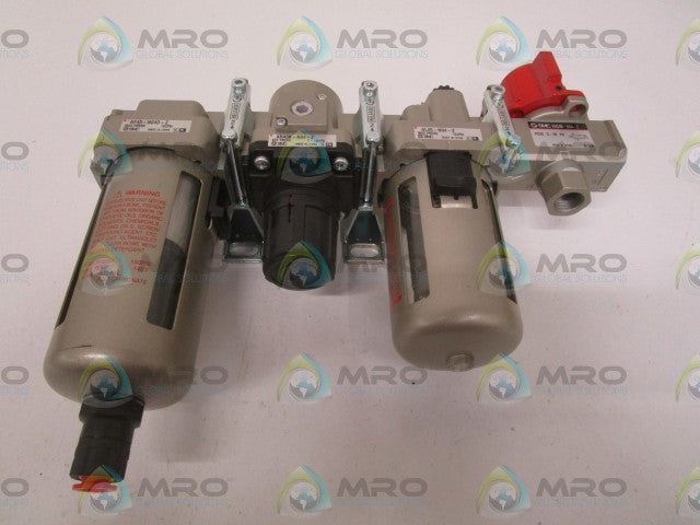 SMC AR40K-N04-Z MODULAR, REGULATOR, LUBRICATOR,  LOCK OUT VALVE *NEW NO BOX*