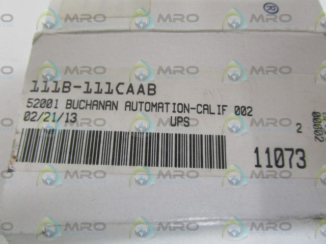MAC 111B-111CAAB SOLENOID VALVE *NEW IN BOX*