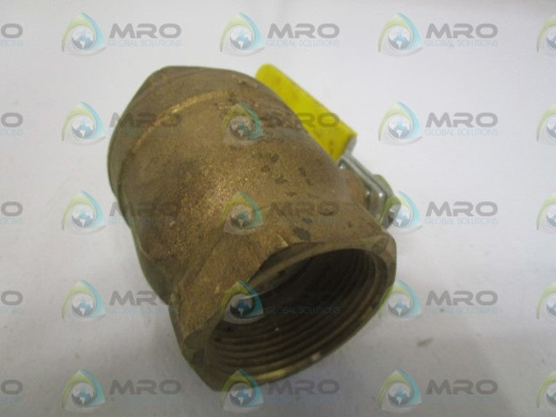 LEGEND 1002 1-1/2" 600WOG BALL VALVE  UNMP