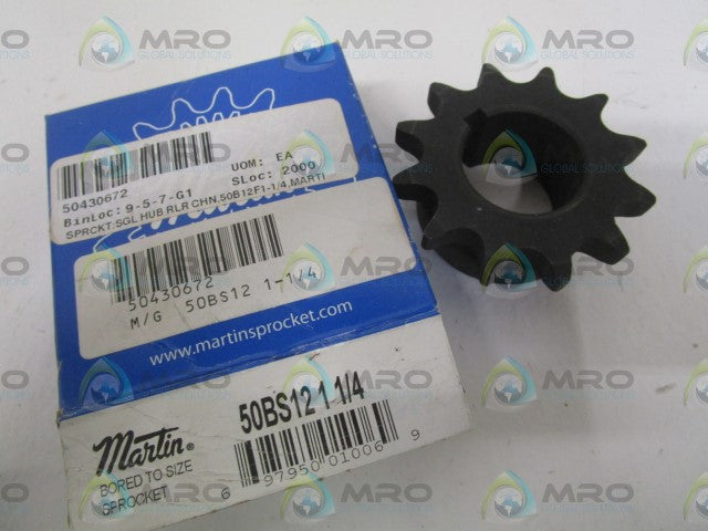 MARTIN 50BS12 SPROCKET 1-1/4" *NEW IN BOX*