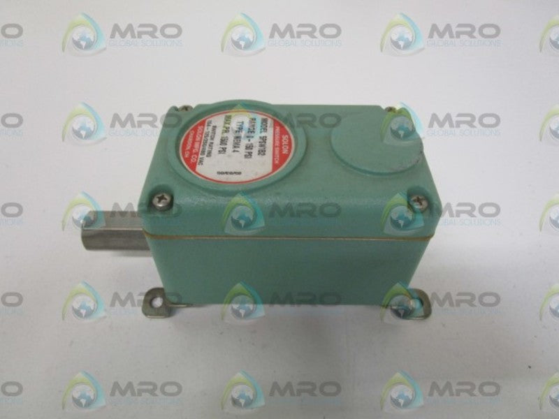 SOLON 5PSW1B2 PRESSURE SWITCH 0-150PSI *NEW NO BOX*