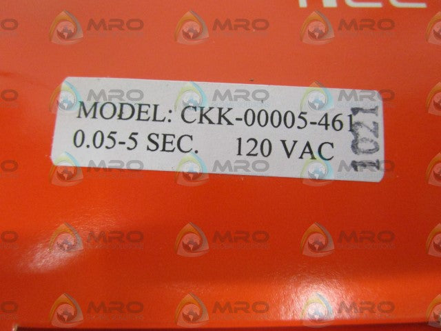 NNC CKK-00005-461 SOLID STATE TIMER .05-5SEC. *NEW IN BOX*