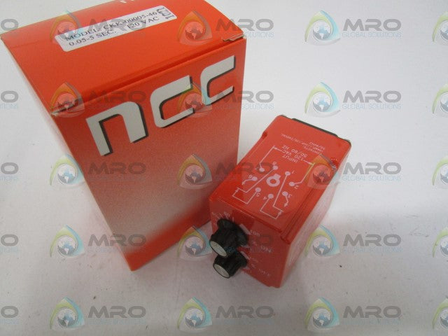 NNC CKK-00005-461 SOLID STATE TIMER .05-5SEC. *NEW IN BOX*
