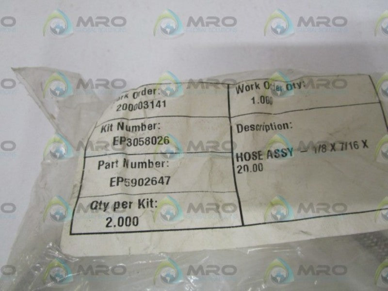 EVERGREEN EP5902647 1/8 X 7/16 X 20.00  NSNP