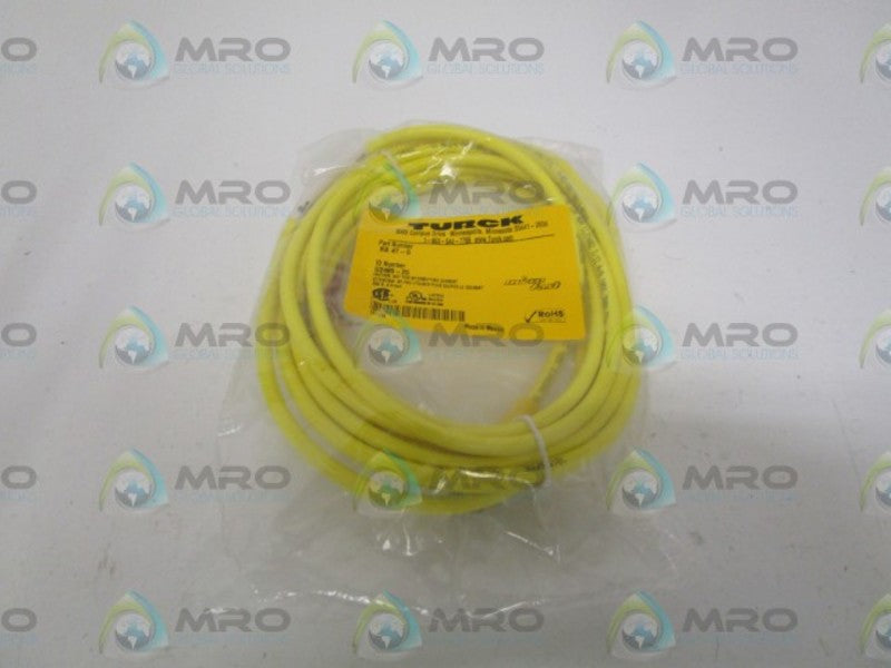 TURCK KB4T-5 MOLDED CORDSET *NEW IN FACTORY BAG*