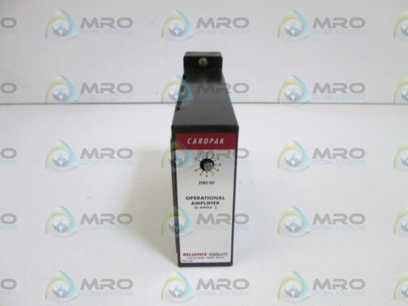 RELIANCE ELECTRIC OPERATIONAL AMPLIFIER 0-49013-1  UNMP