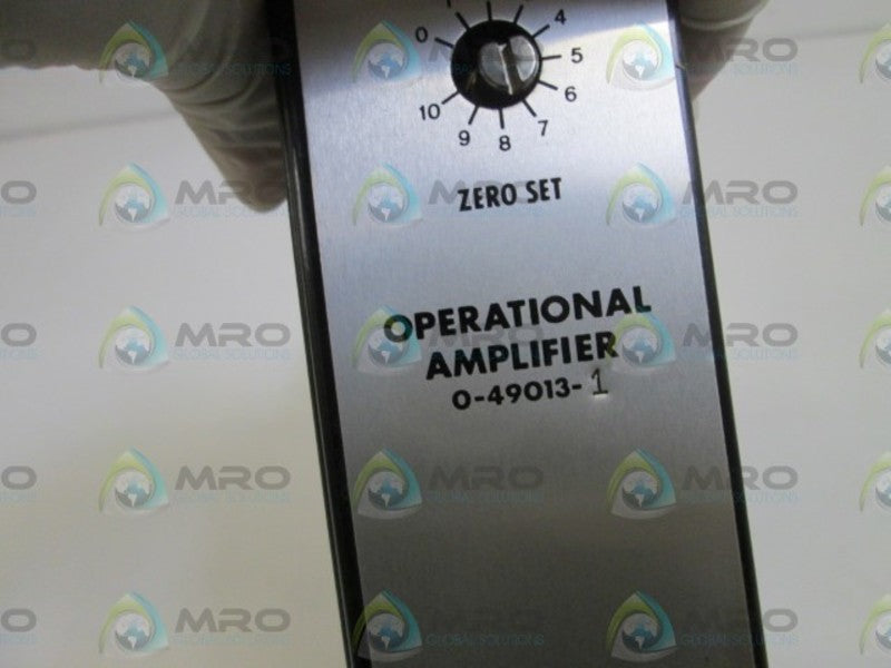 RELIANCE ELECTRIC OPERATIONAL AMPLIFIER 0-49013-1  UNMP