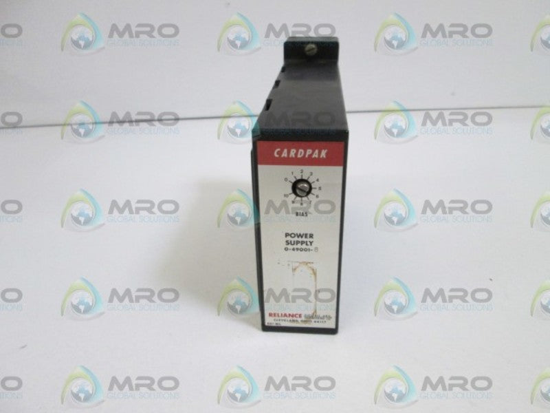 RELIANCE ELECTRIC POWER SUPPLY 0-49001-8  UNMP