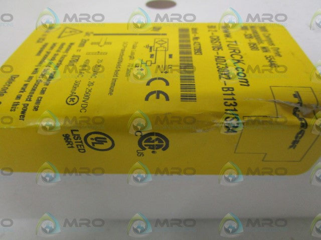 TURCK BI2-CRS705-ADZ30X2-B1131/S34 SENSOR *FACTORY SEALED*