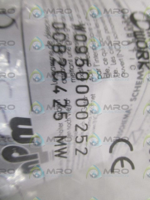 METAL WORK W0950000252 PNEUMATIC REED SENSOR *NEW IN FACTORY BAG*