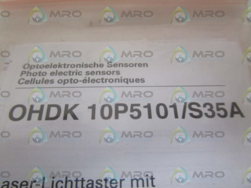 BAUMER OHDK10P5101/S35A PHOTOELECTRIC SENSOR * NEW IN FACTORY BAG *
