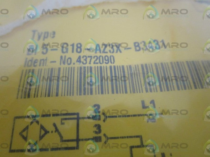 TURCK BI5-G18-AZ3X-B3431 PROXIMITY SENSOR *NEW IN FACTORY BAG*
