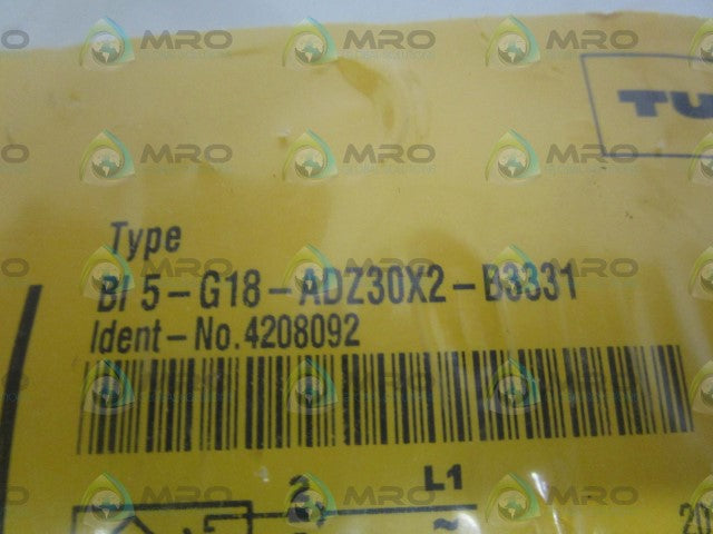 TURCK BI5-G18-ADZ30X2-B3331 INDUCTIVE PROXIMITY SWITCH *NEW IN FACTORY BAG*