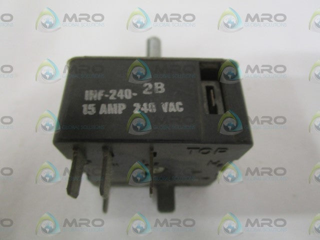 ROBERTSHAW INF-240-2B BURNER SWITCH *NEW*