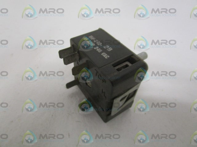 ROBERTSHAW INF-240-2B BURNER SWITCH *NEW*