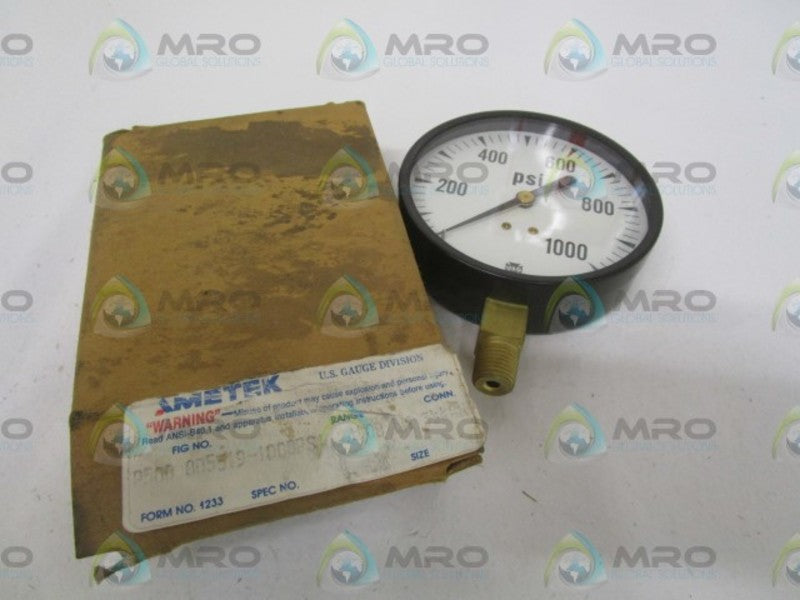 AMETEK P500 005519-1000PSI 0-1000PSI  NSMP