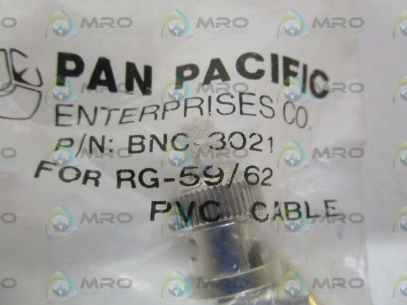 PAN PACIFIC BNC-3021 CONNECTOR  NSMP